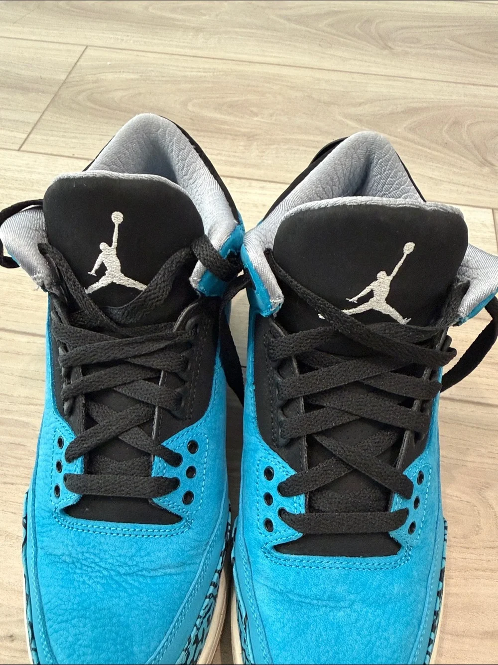 Jordan 3 Men’s Sneakers — Blue/Black